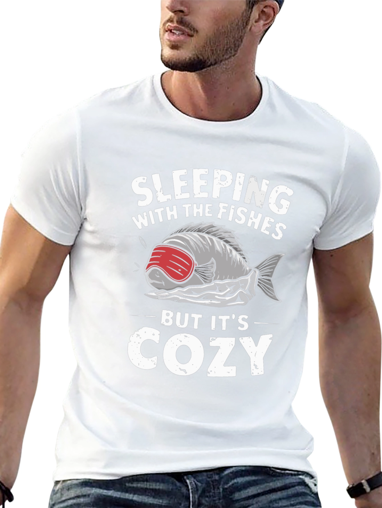 Sleeping with the Fishes Cozy T-Shirt