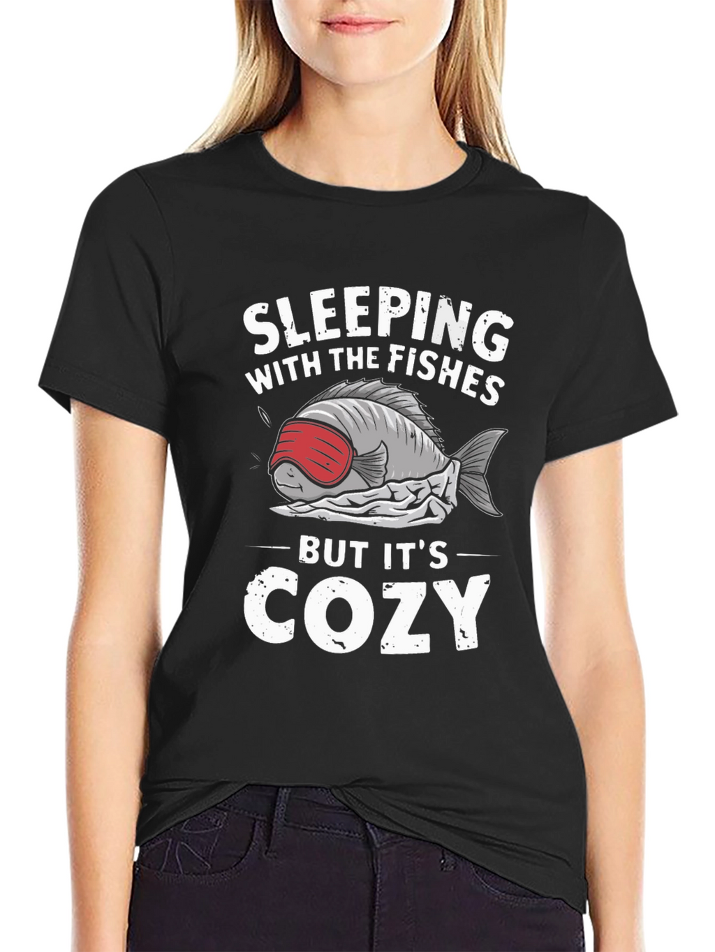 Sleeping with the Fishes Cozy T-Shirt