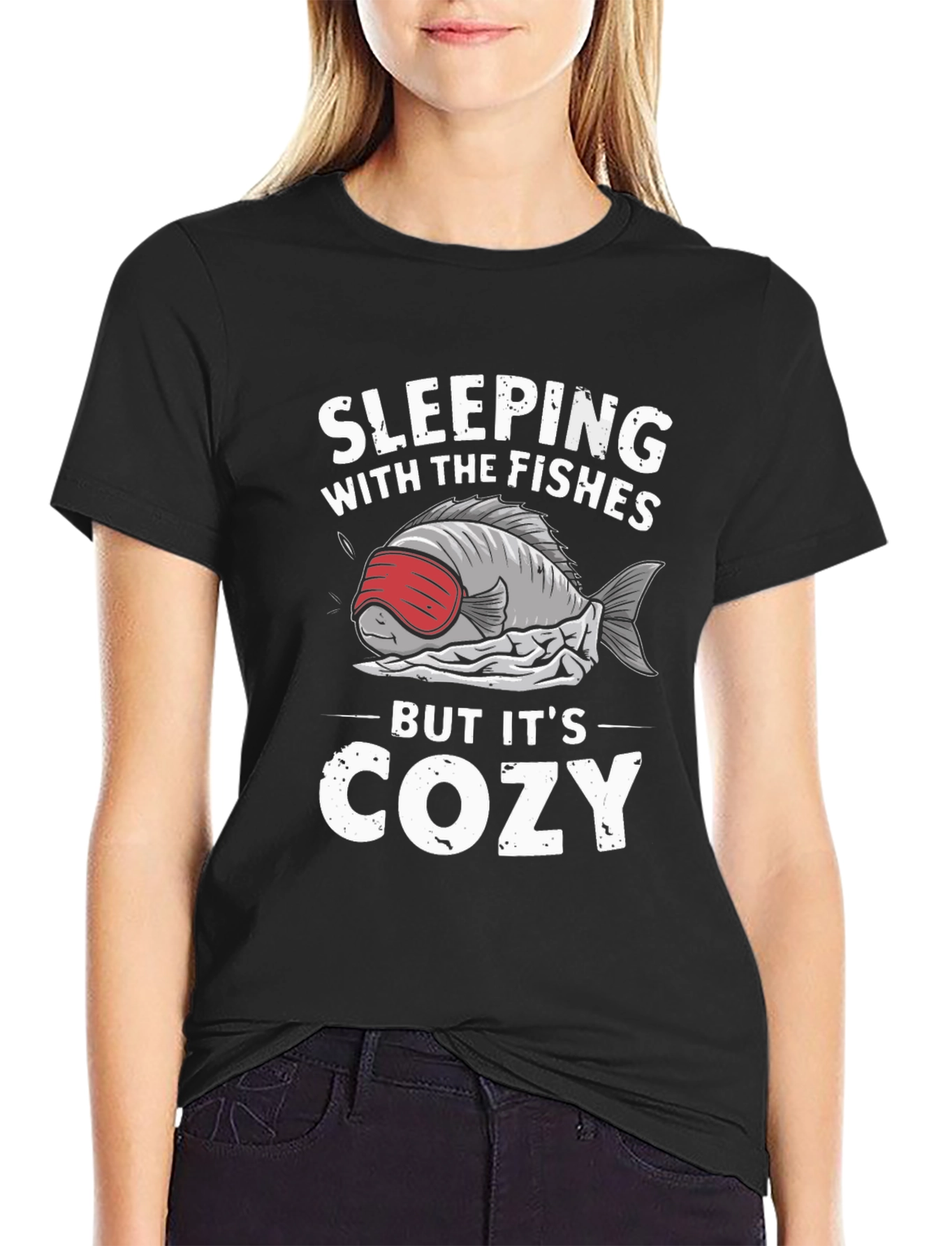 Sleeping with the Fishes Cozy T-Shirt