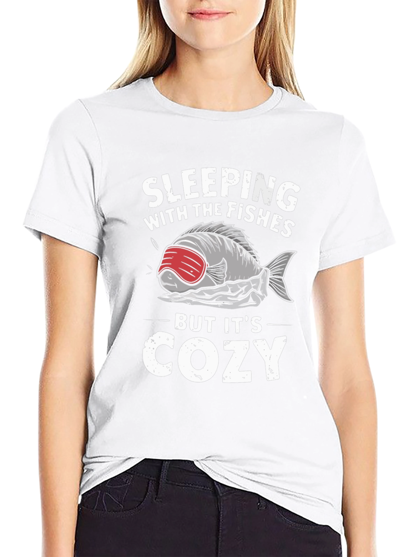 Sleeping with the Fishes Cozy T-Shirt