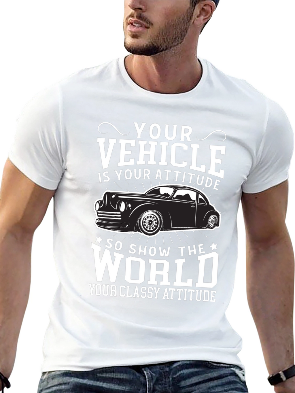 Your Vehicle Is Your Attitude T-Shirt