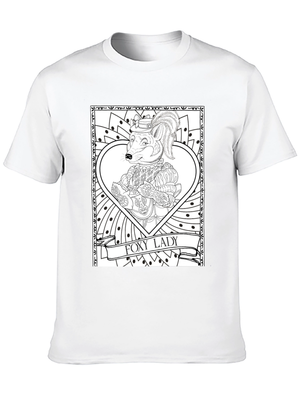 Foxy Lady Black Graphic Tee