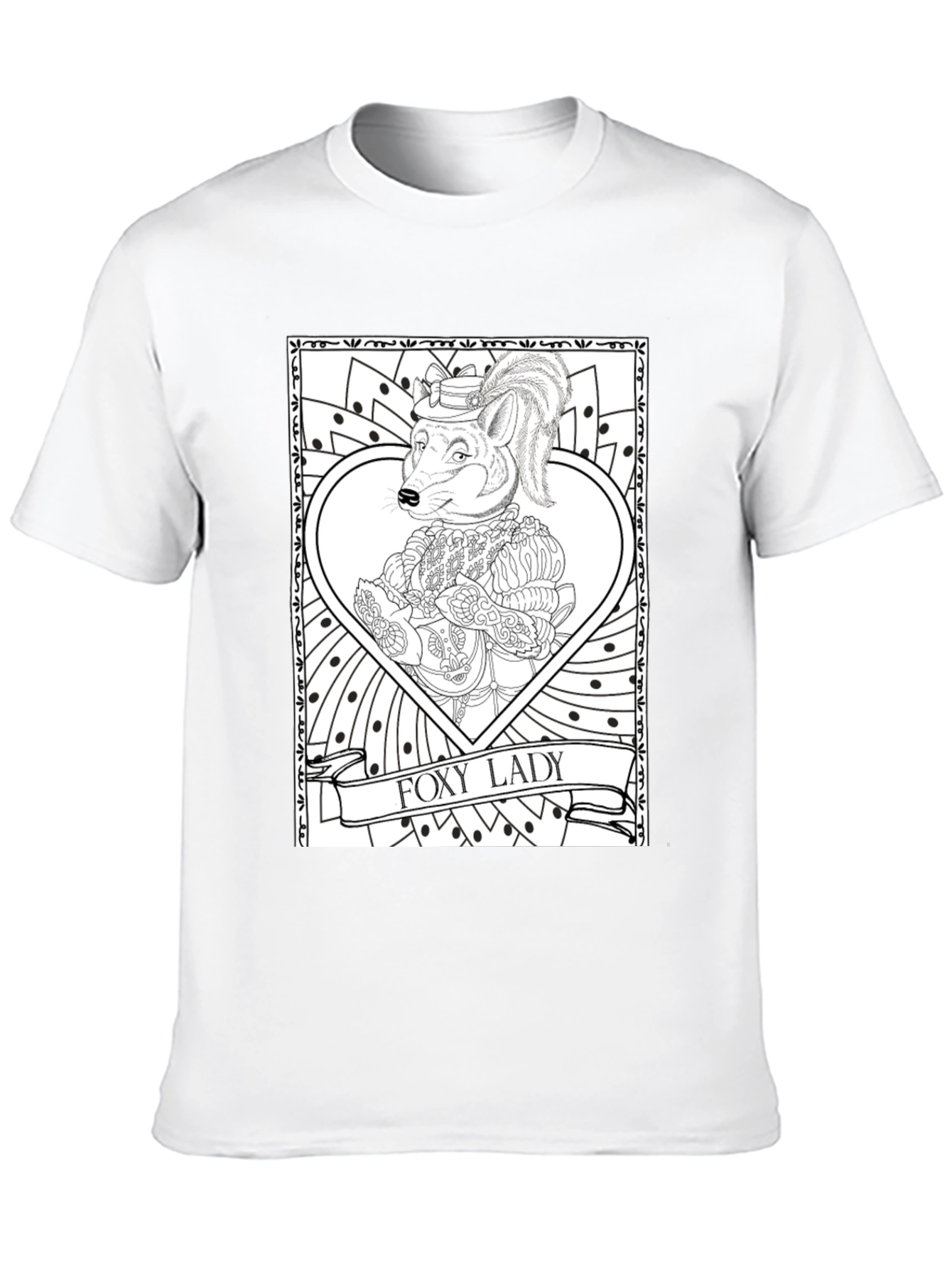 Foxy Lady Black Graphic Tee