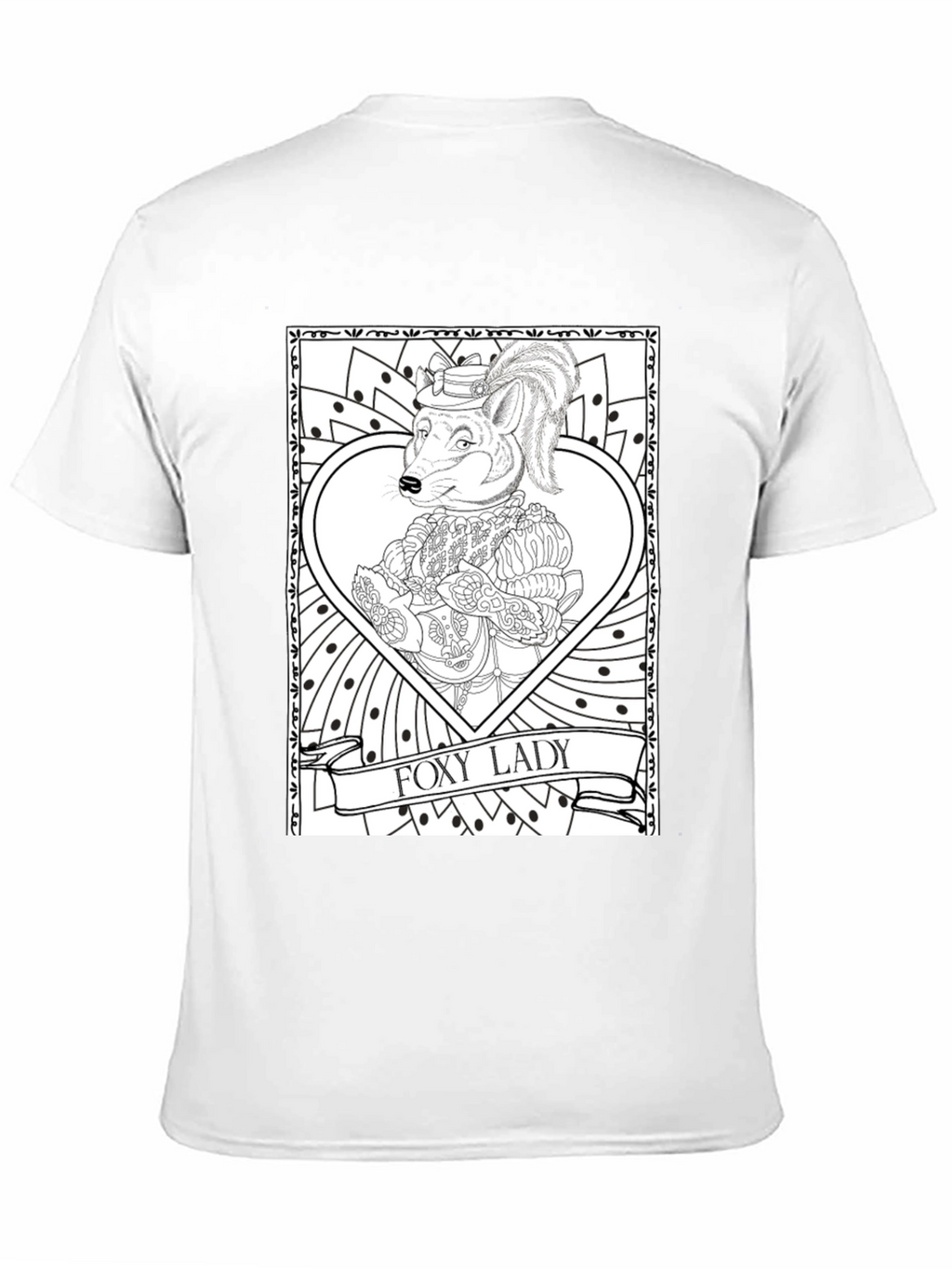 Foxy Lady Black Graphic Tee