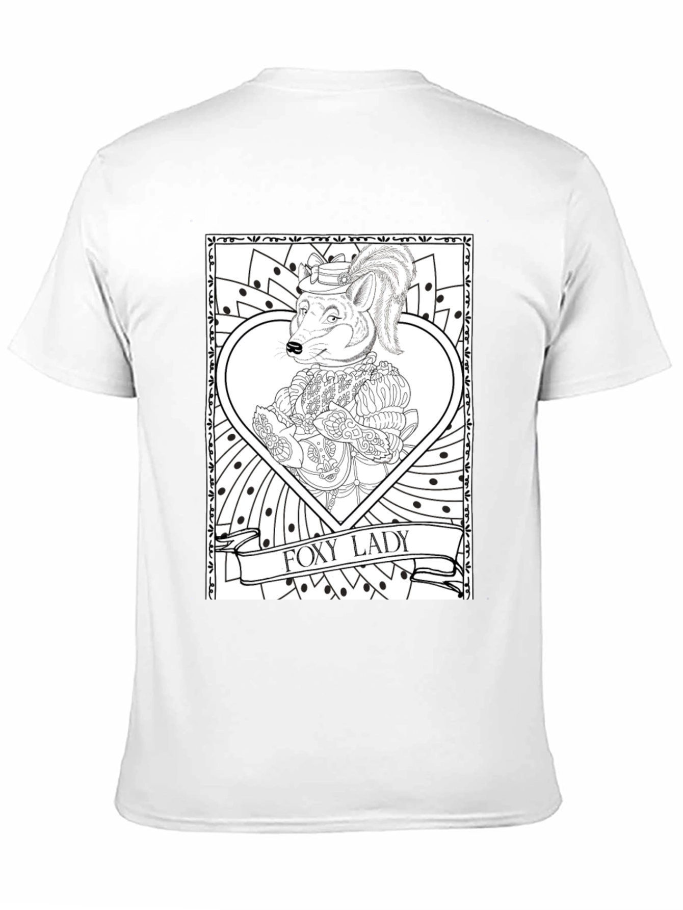 Foxy Lady Black Graphic Tee