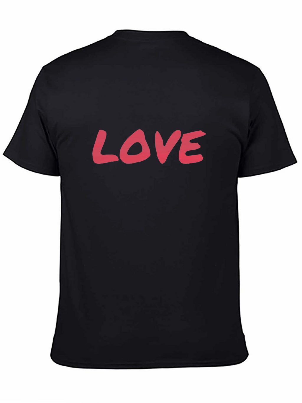 Love Graphic Black T-Shirt - Stylish Casual Wear