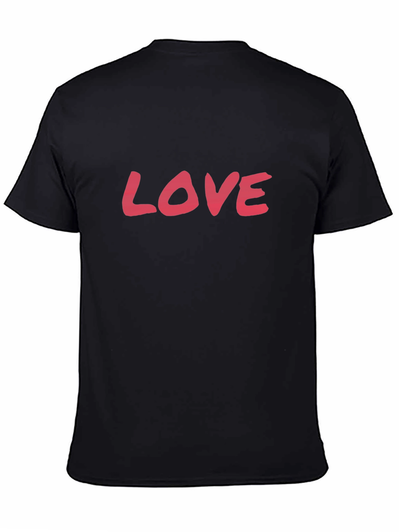 Love Graphic Black T-Shirt - Stylish Casual Wear