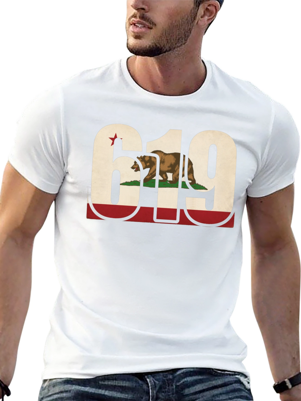 619 California Bear T-Shirt
