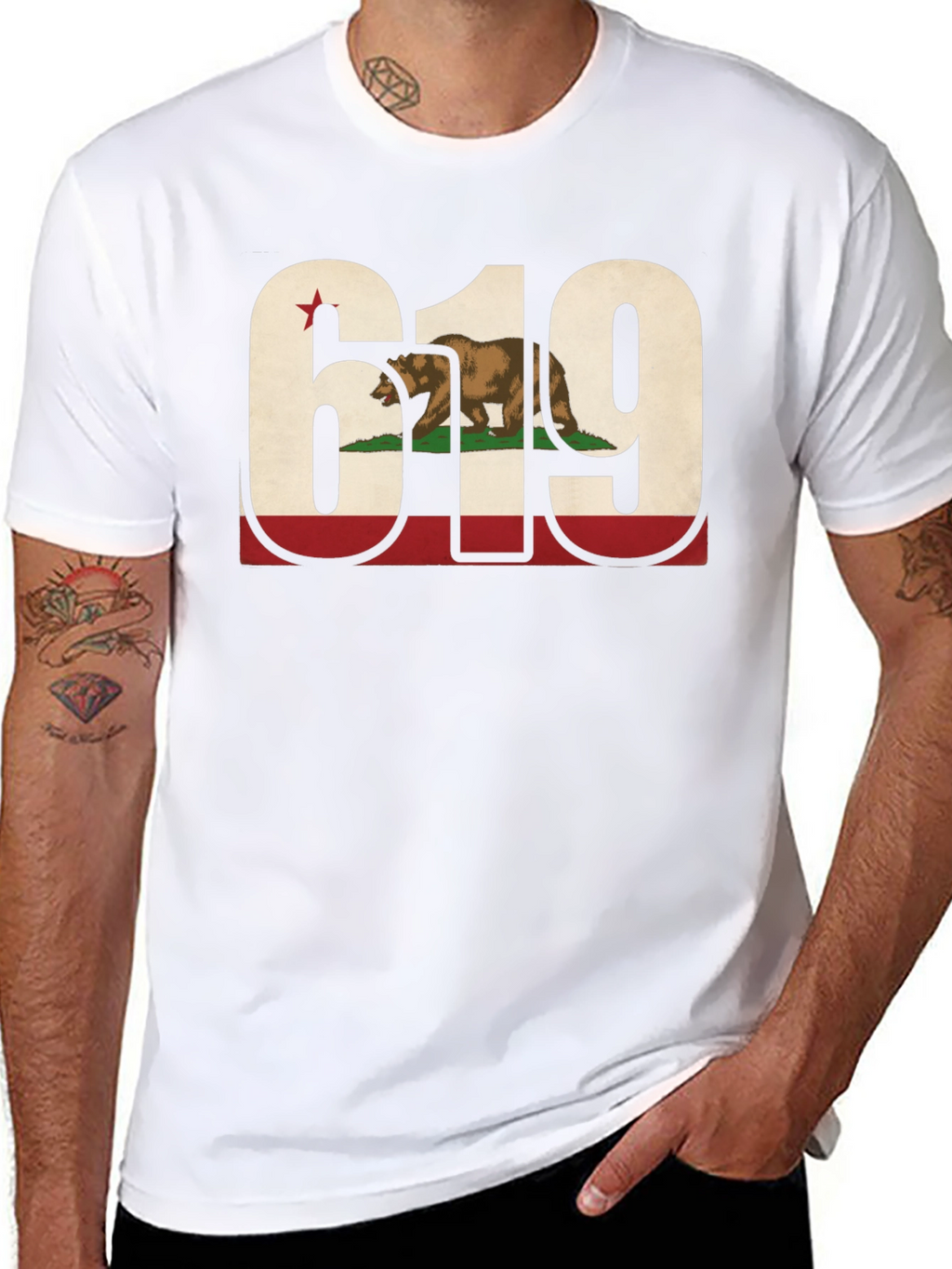 619 California Bear T-Shirt