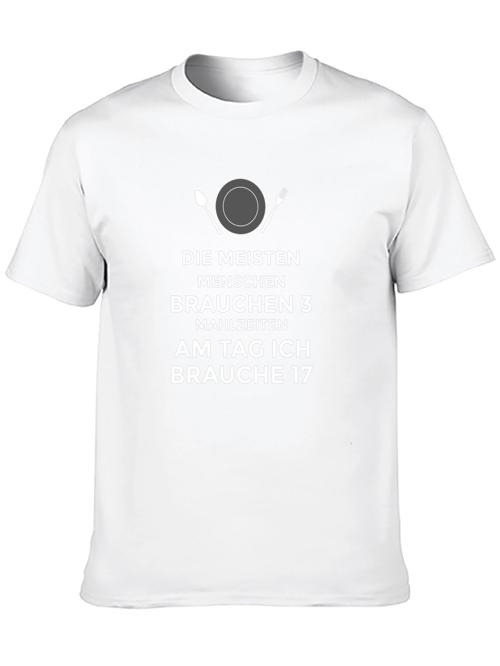 Funny German Foodie T-Shirt - 17 Meals