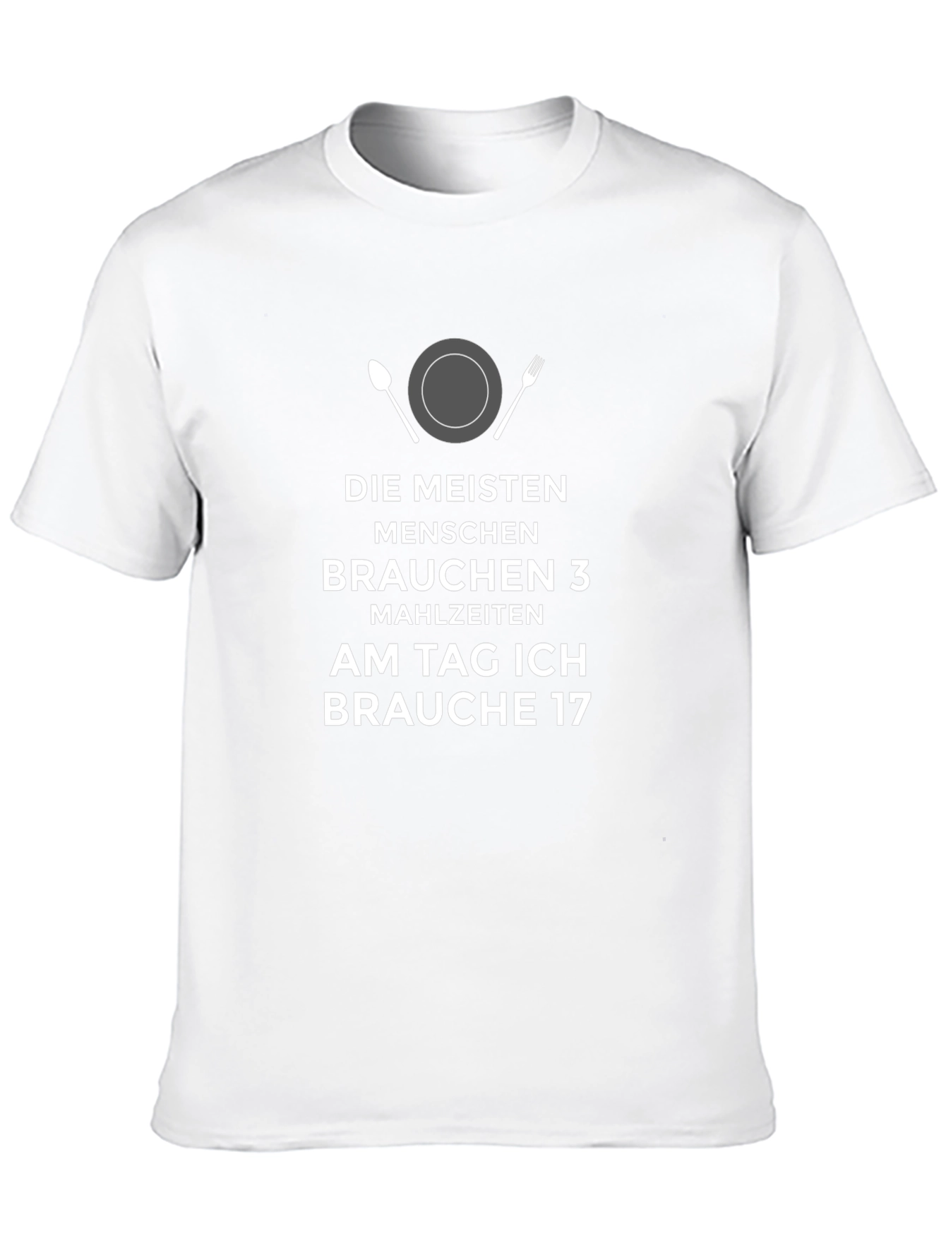 Funny German Foodie T-Shirt - 17 Meals