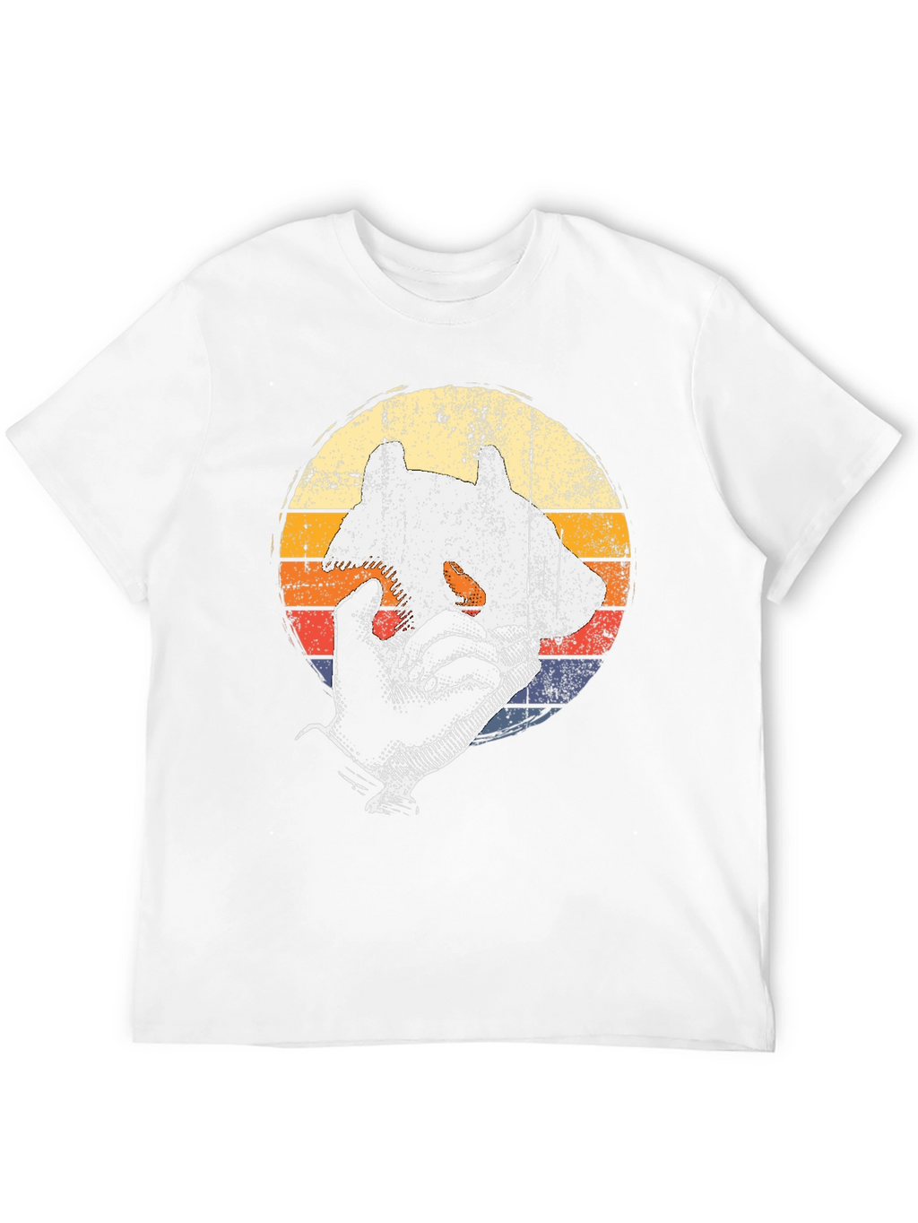 Retro Animal Hand Shadow T-Shirt