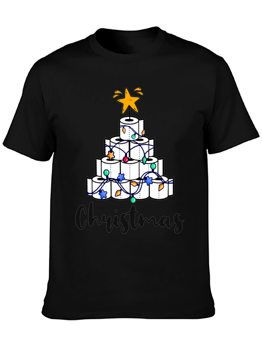 Toilet Paper Christmas Tree T-Shirt