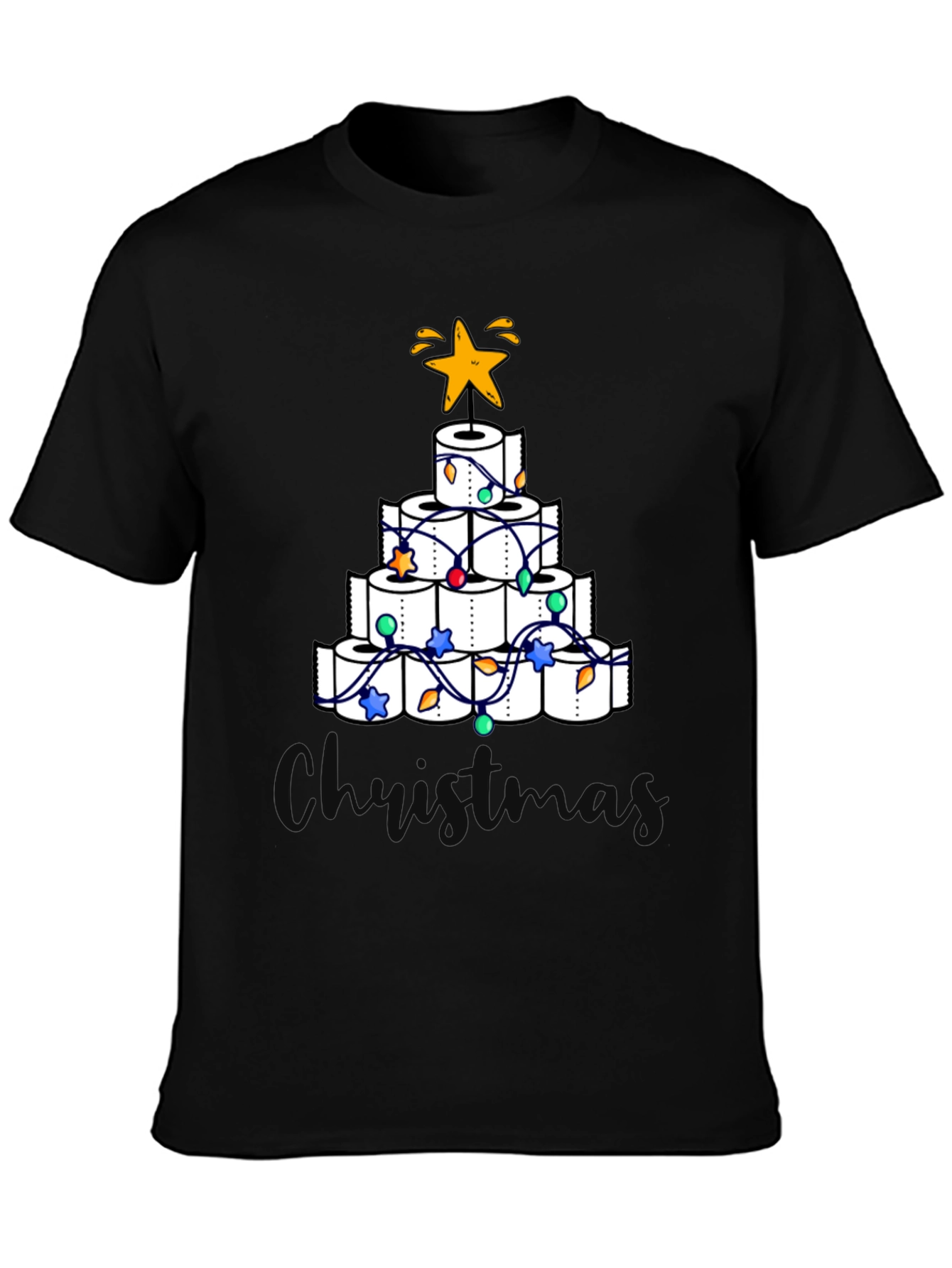 Toilet Paper Christmas Tree T-Shirt