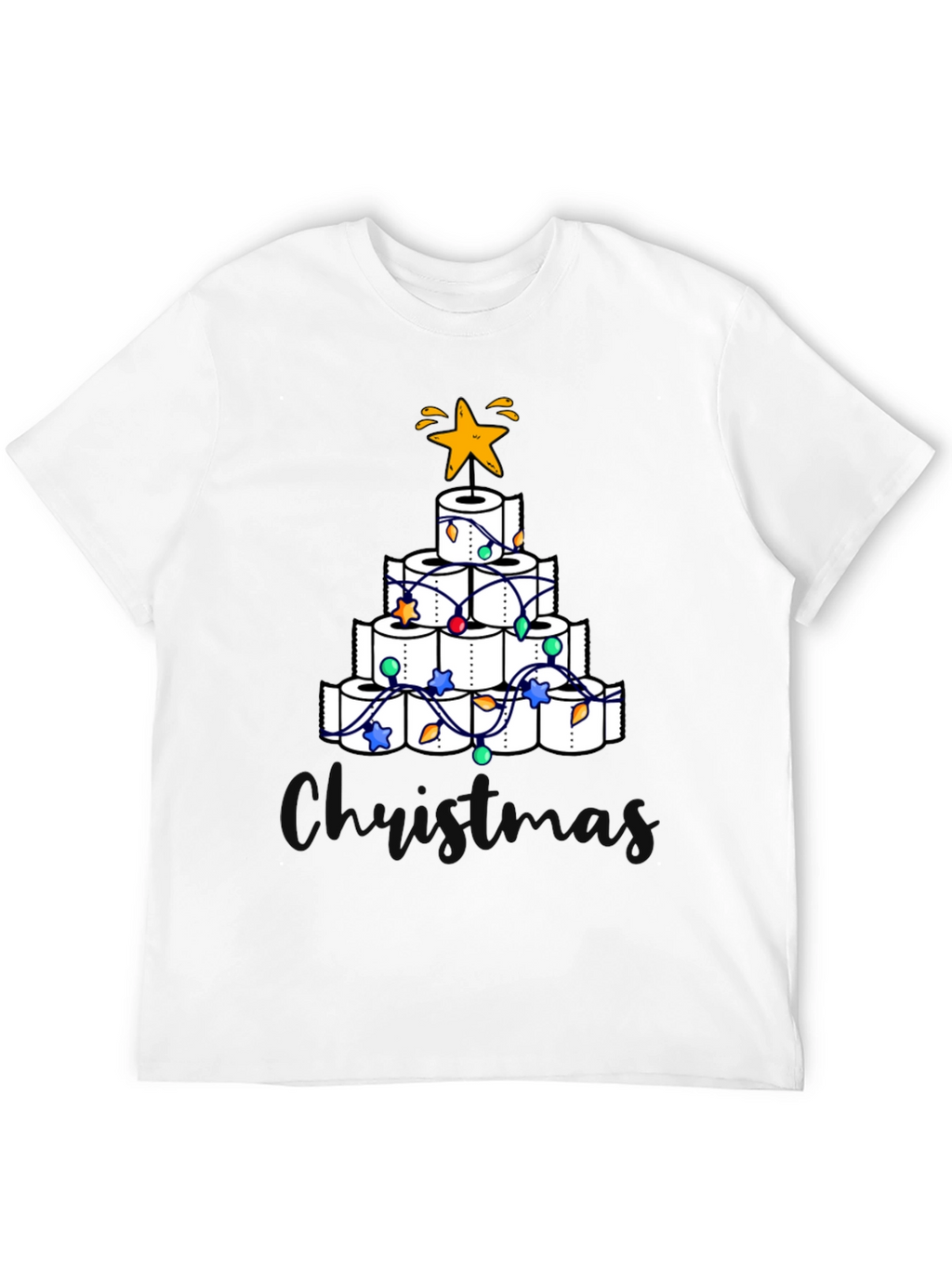 Toilet Paper Christmas Tree T-Shirt