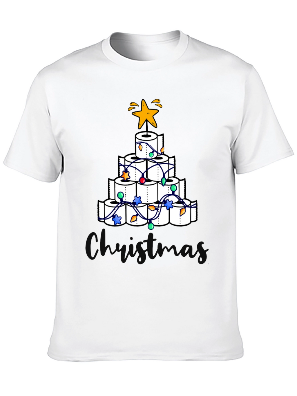 Toilet Paper Christmas Tree T-Shirt