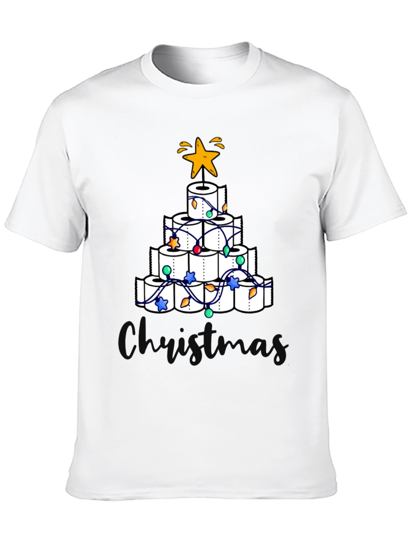 Toilet Paper Christmas Tree T-Shirt