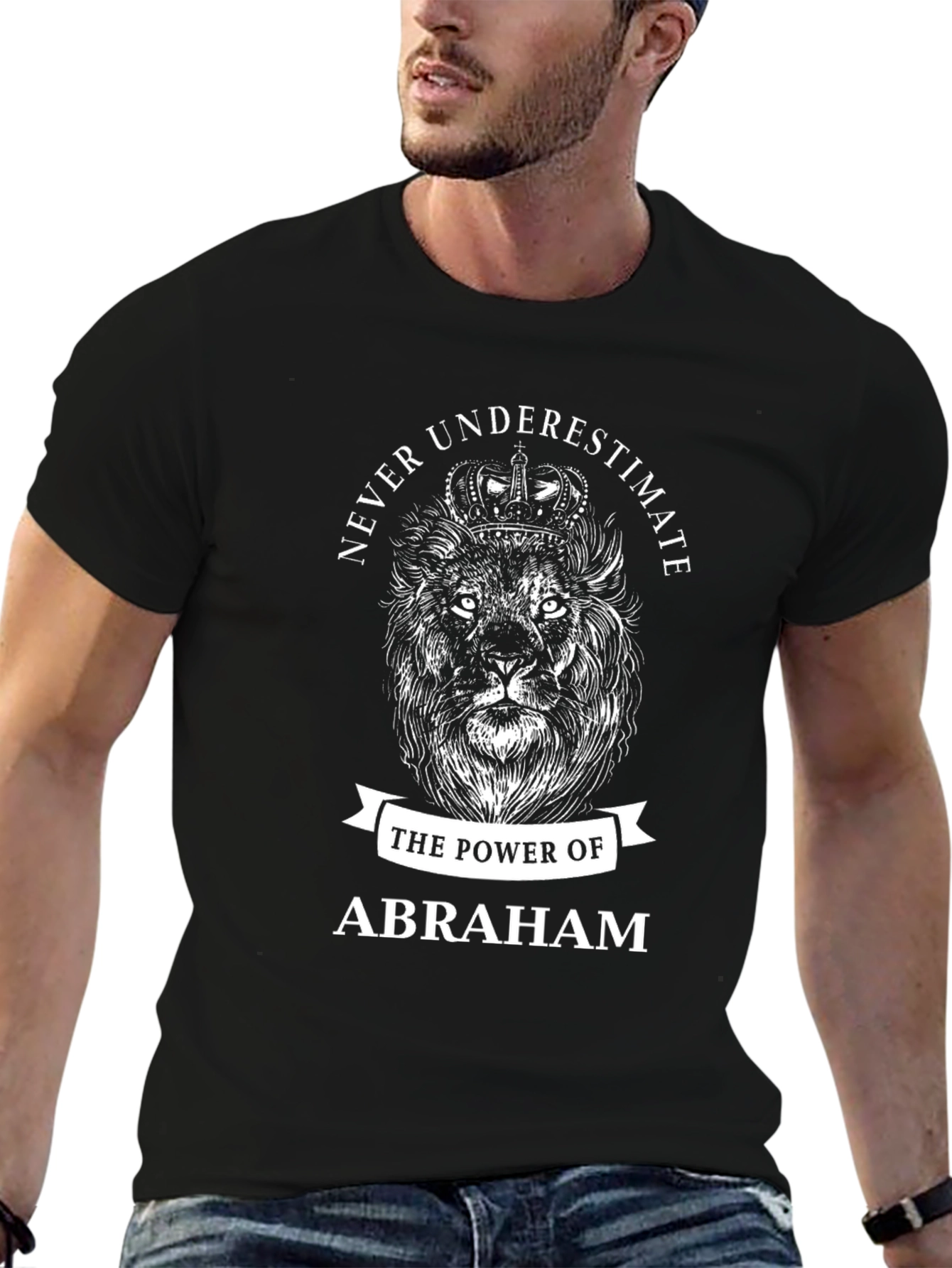Never Underestimate Abraham Lion T-Shirt
