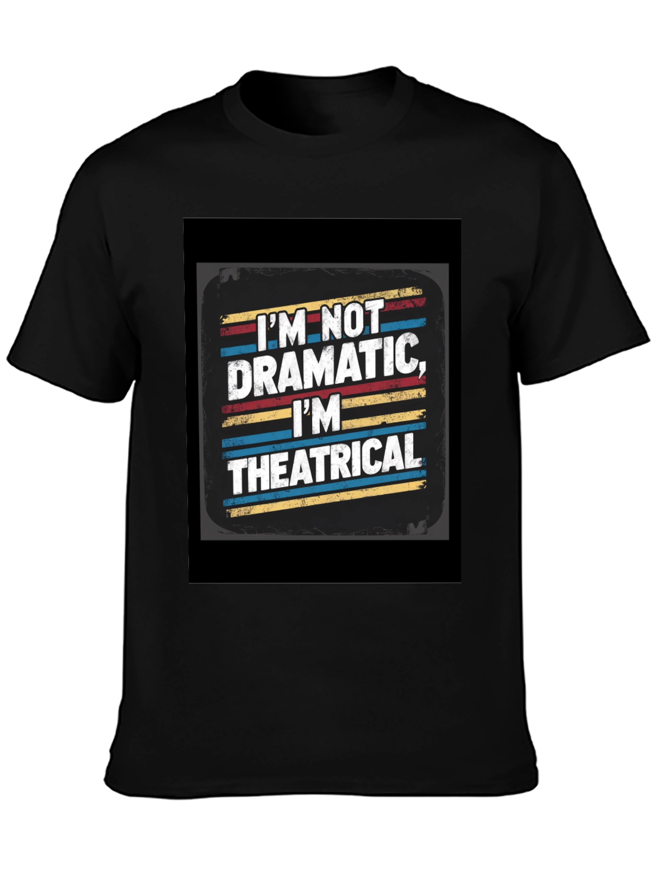Funny Theatrical Graphic T-Shirt