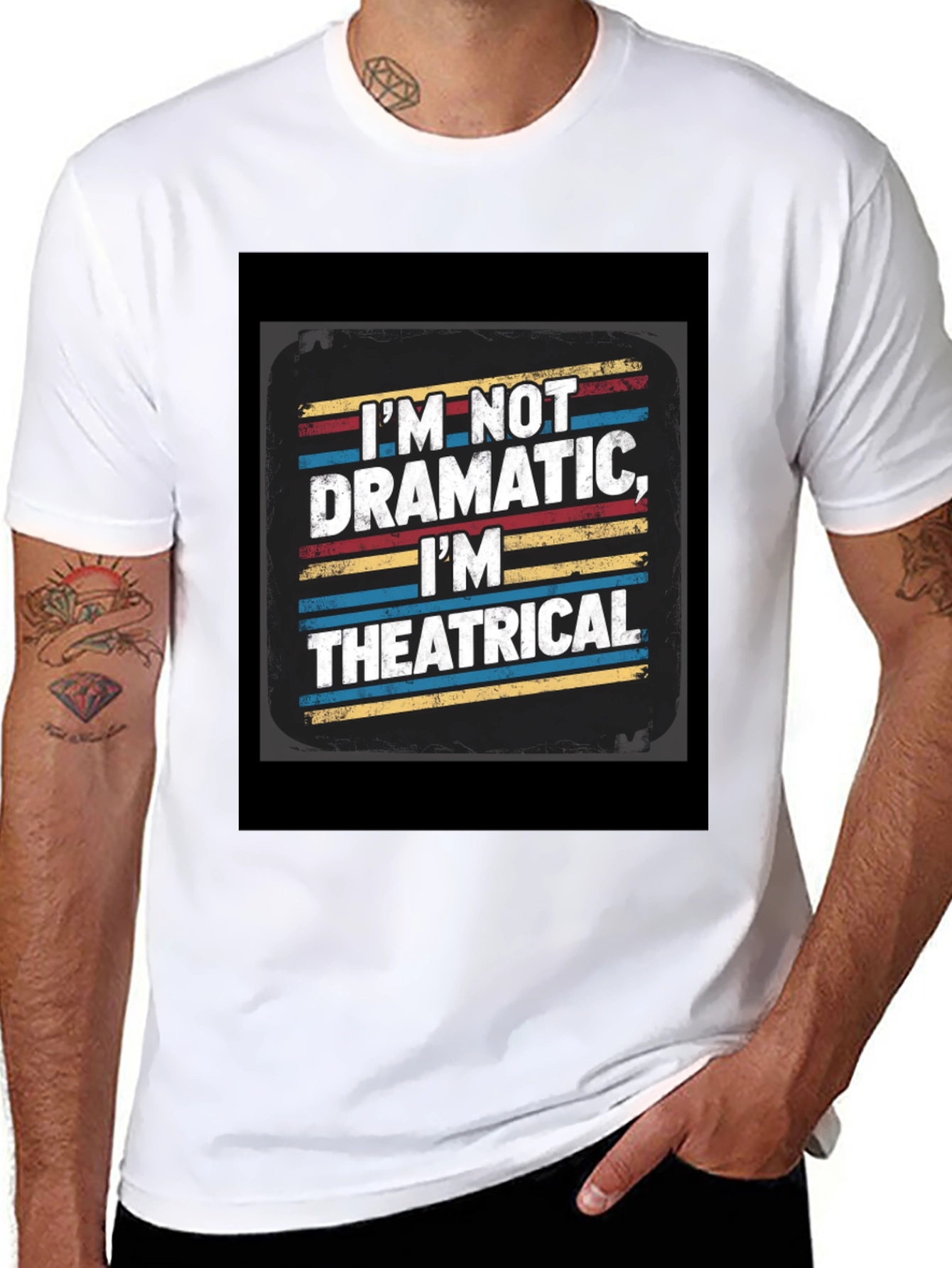 Funny Theatrical Graphic T-Shirt