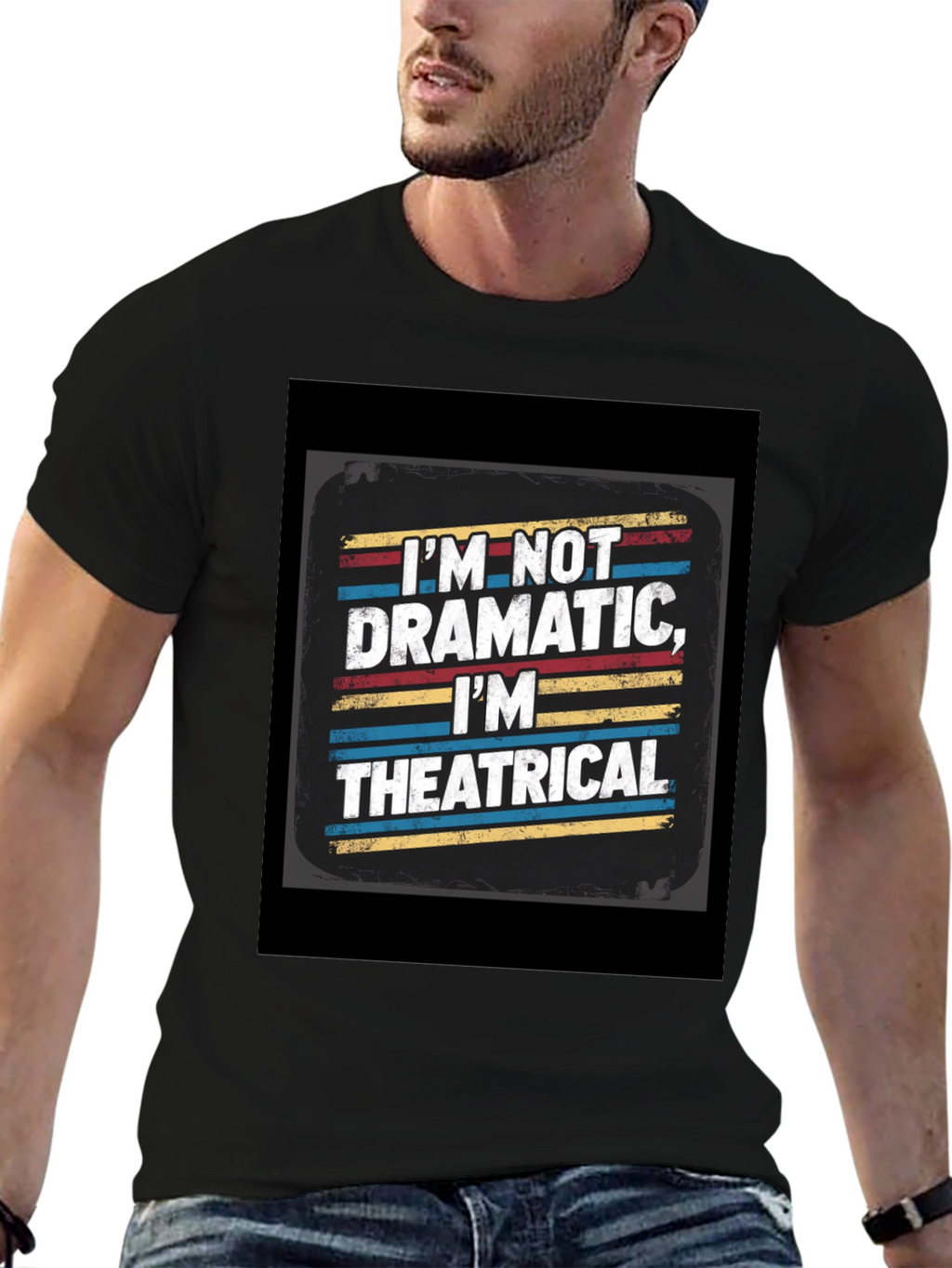Funny Theatrical Graphic T-Shirt