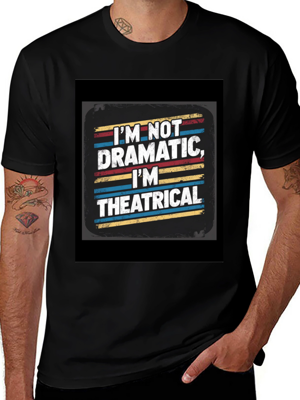 Funny Theatrical Graphic T-Shirt