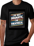 Funny Theatrical Graphic T-Shirt