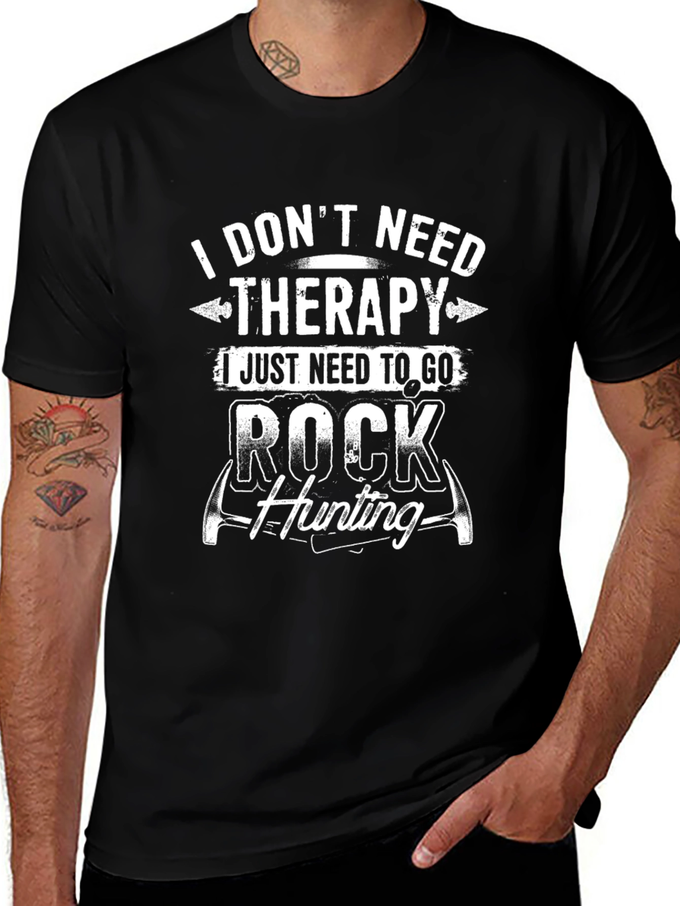 Rock Hunting Therapy T-Shirt