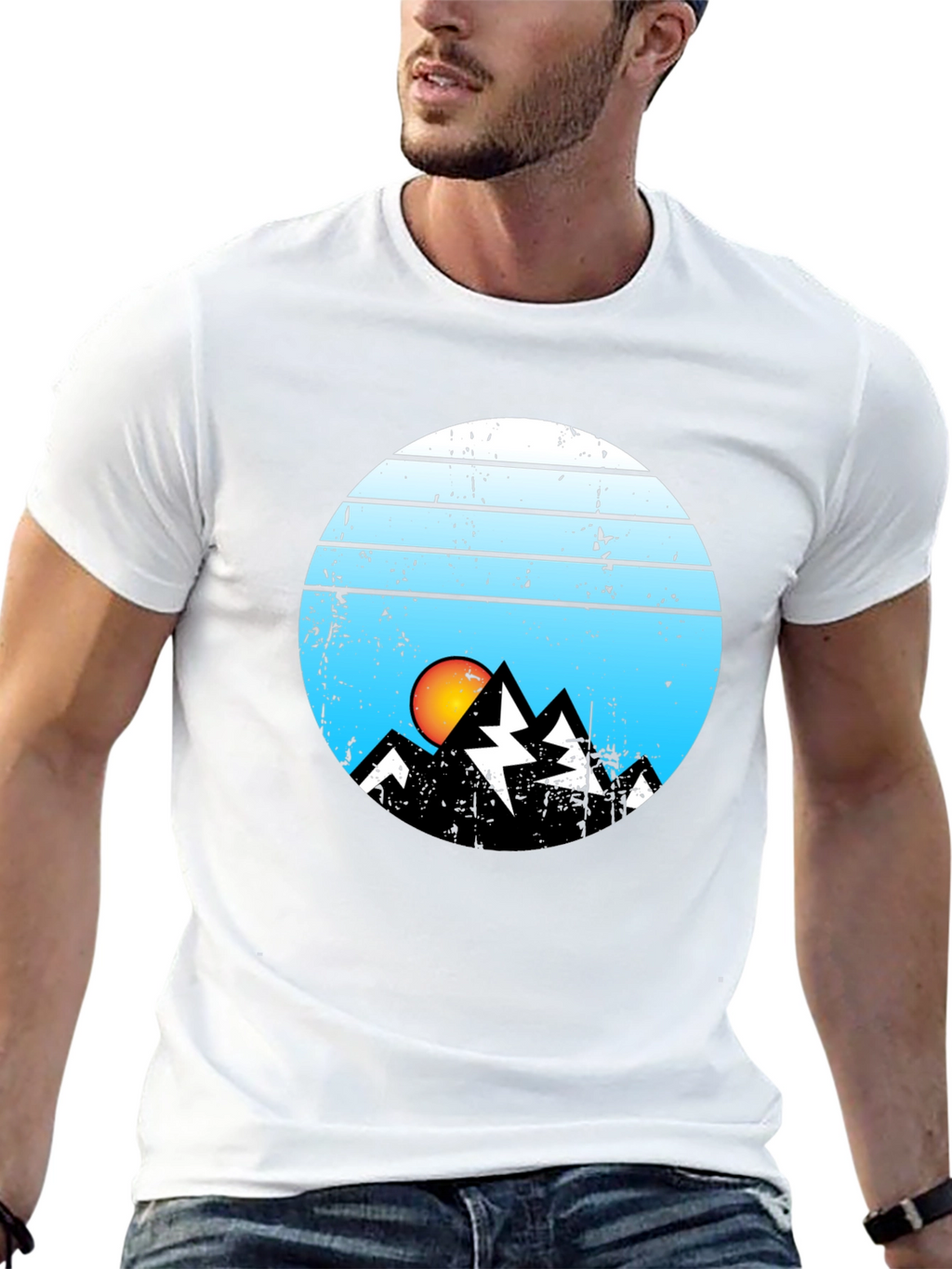 Mountain Sunset Graphic Tee