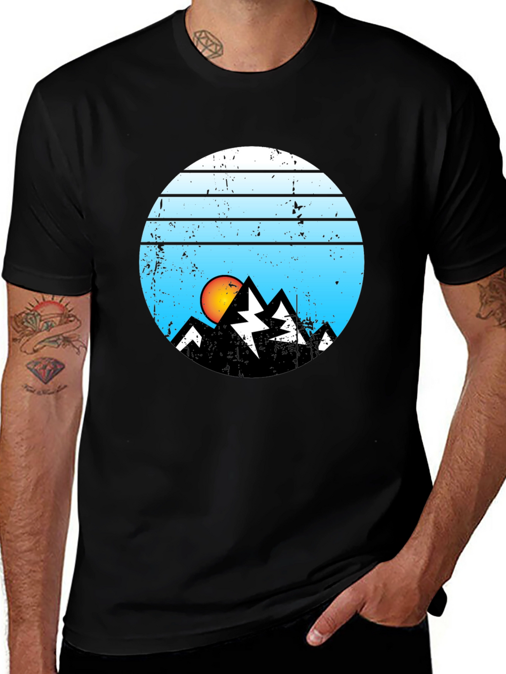 Mountain Sunset Graphic Tee