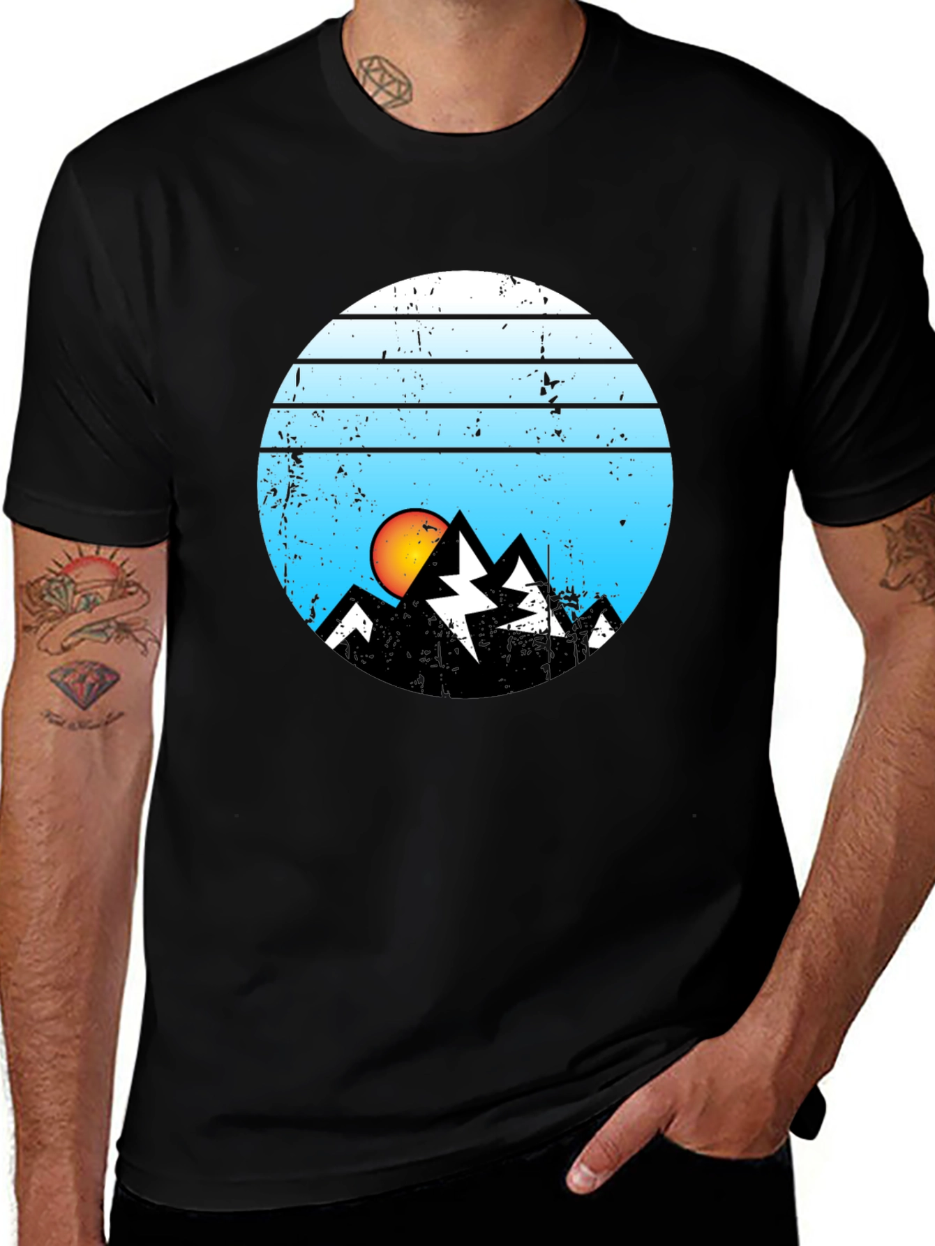 Mountain Sunset Graphic Tee