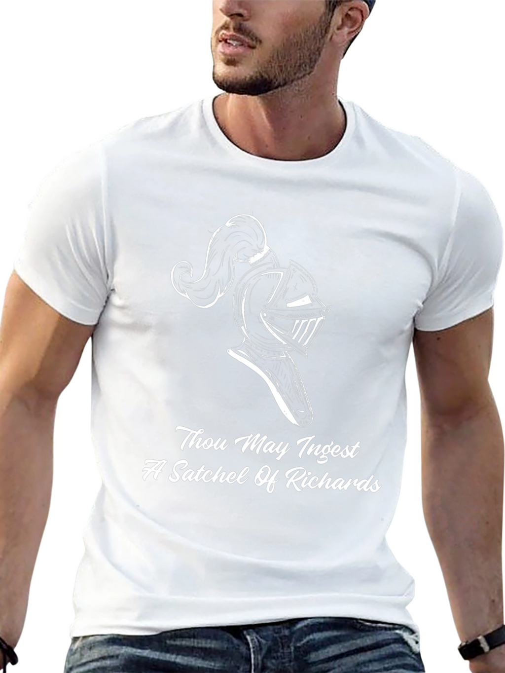 Satchel of Richards Knight T-Shirt