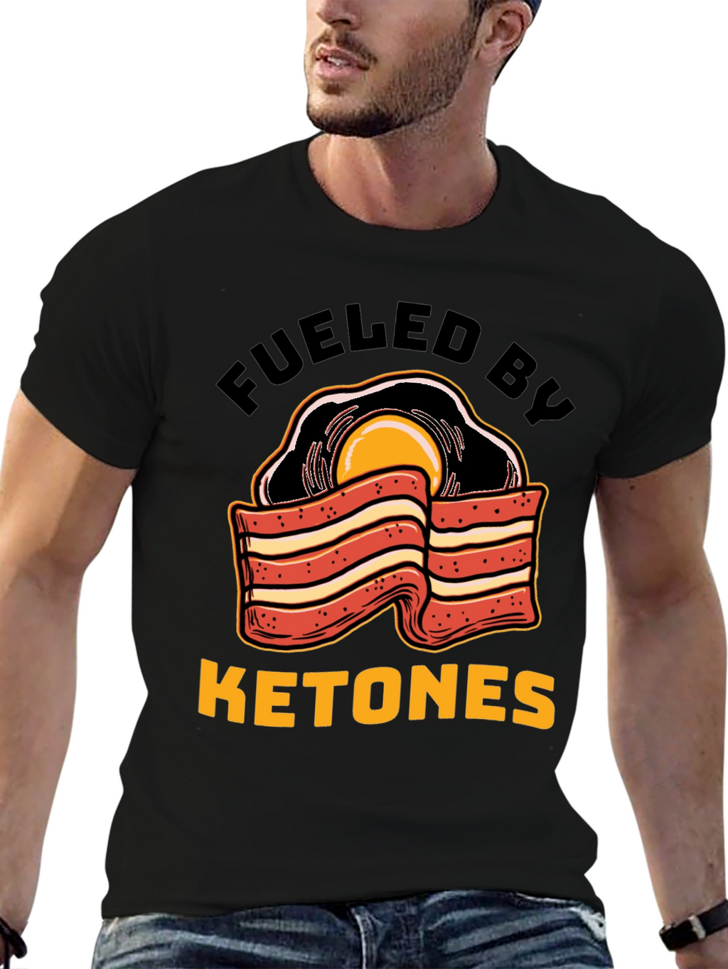 Fueled By Ketones Graphic T-Shirt