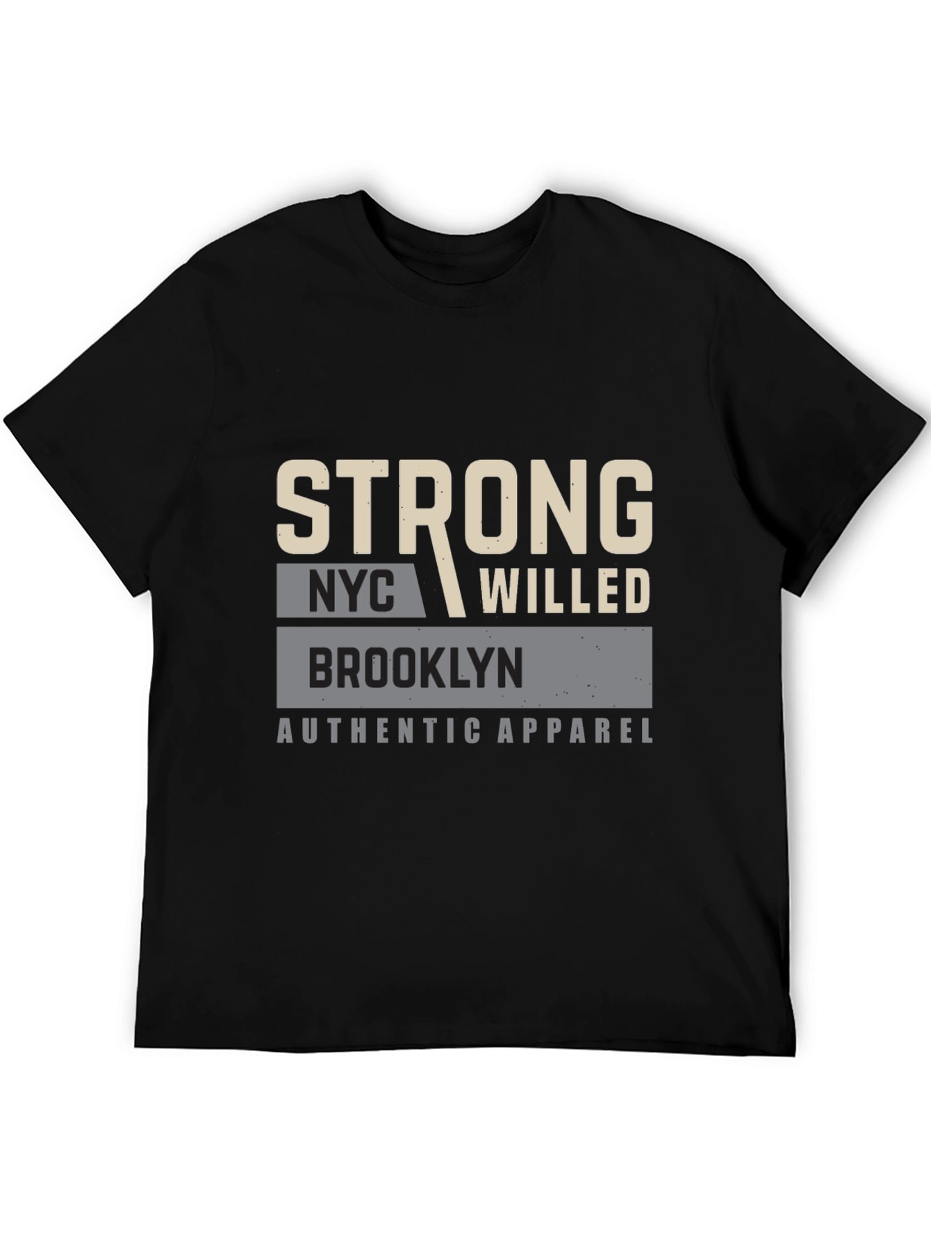 Strong NYC Will Brooklyn Authentic Apparel T-Shirt