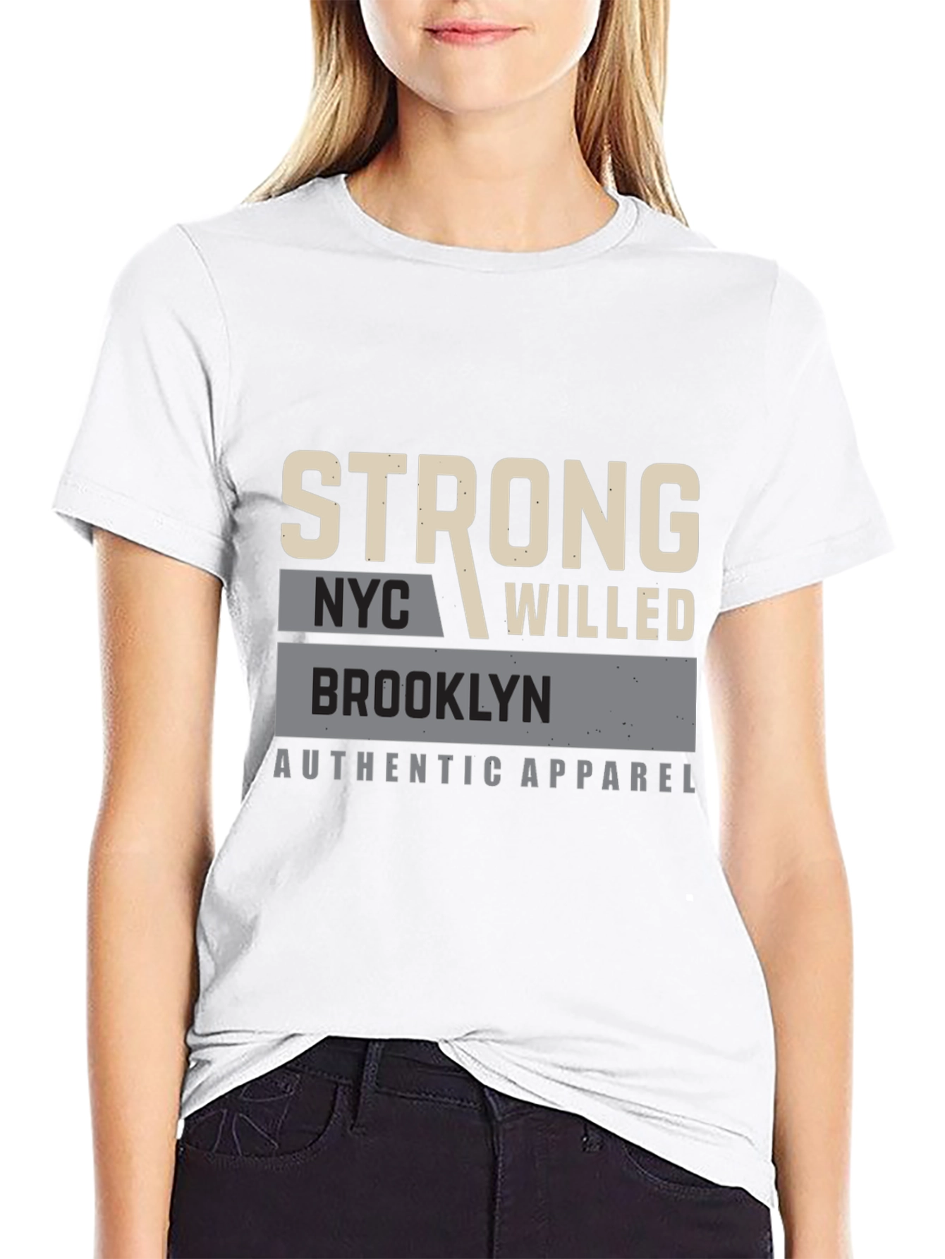 Strong NYC Will Brooklyn Authentic Apparel T-Shirt