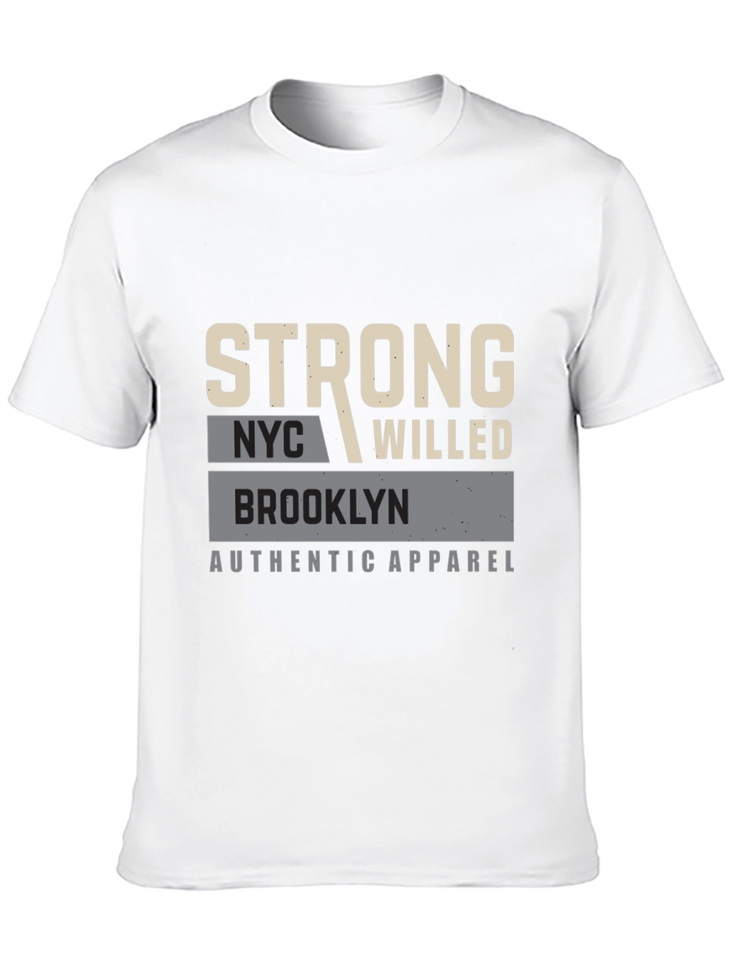 Strong NYC Will Brooklyn Authentic Apparel T-Shirt