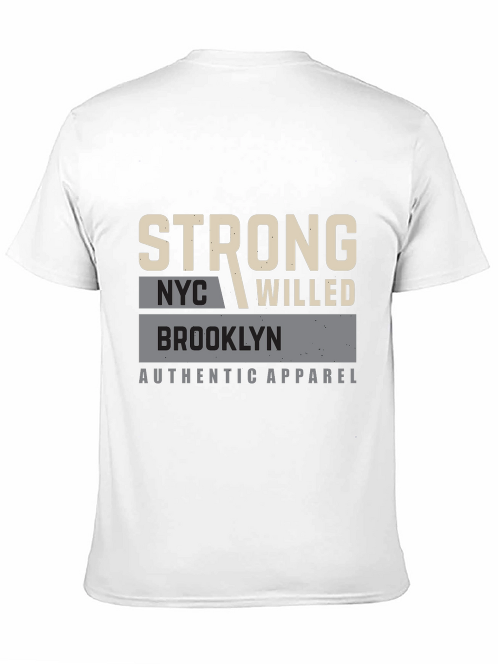 Strong NYC Will Brooklyn Authentic Apparel T-Shirt