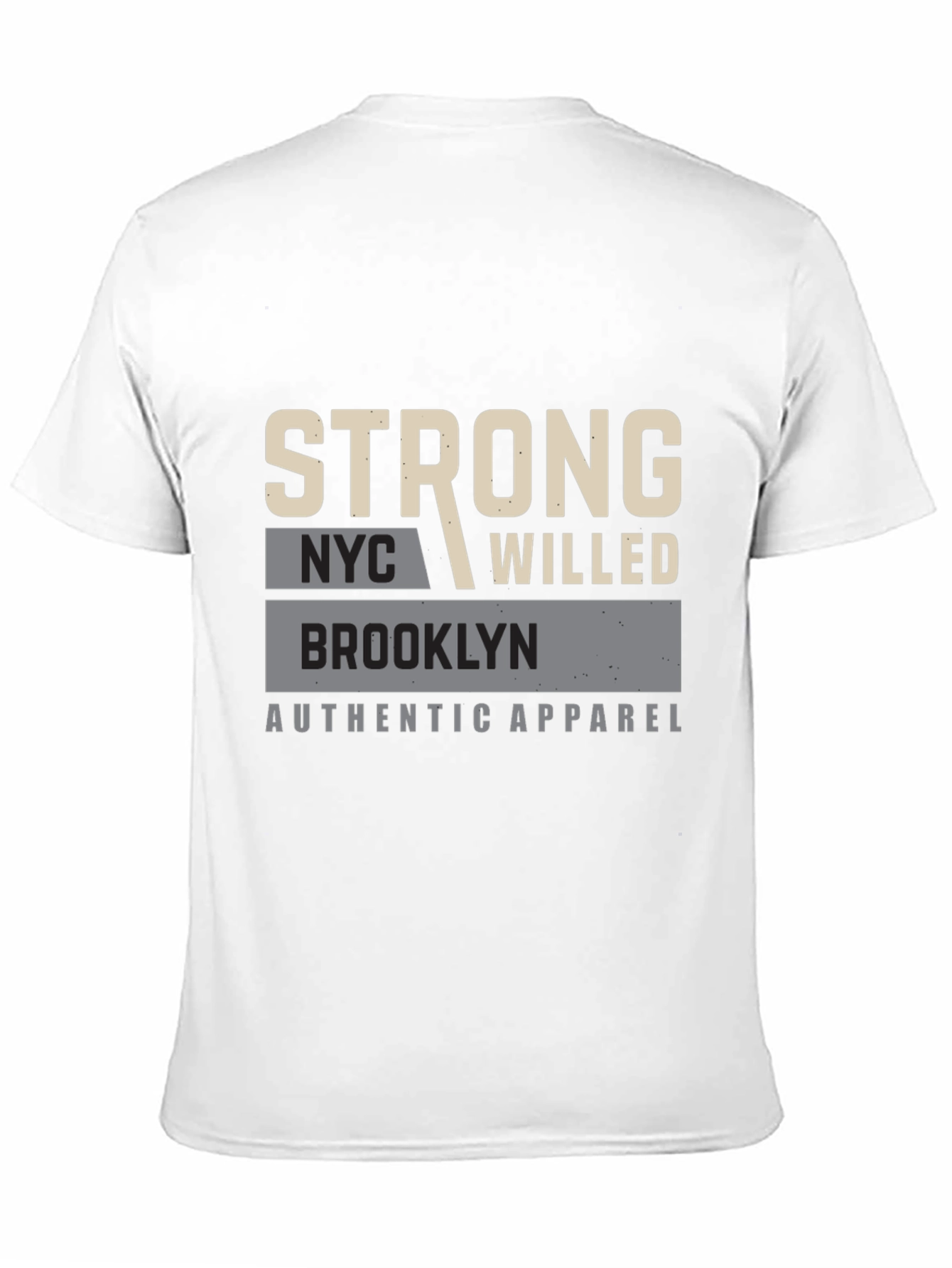 Strong NYC Will Brooklyn Authentic Apparel T-Shirt