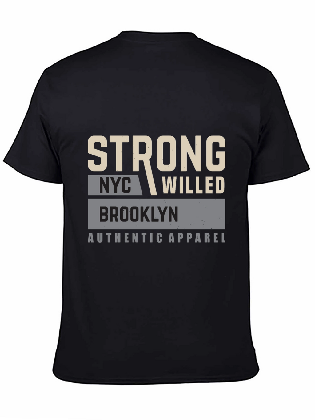 Strong NYC Will Brooklyn Authentic Apparel T-Shirt