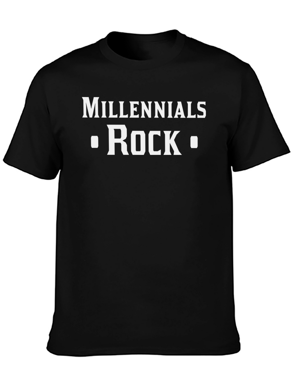 Millennials Rock Graphic T-Shirt - Trendy Style