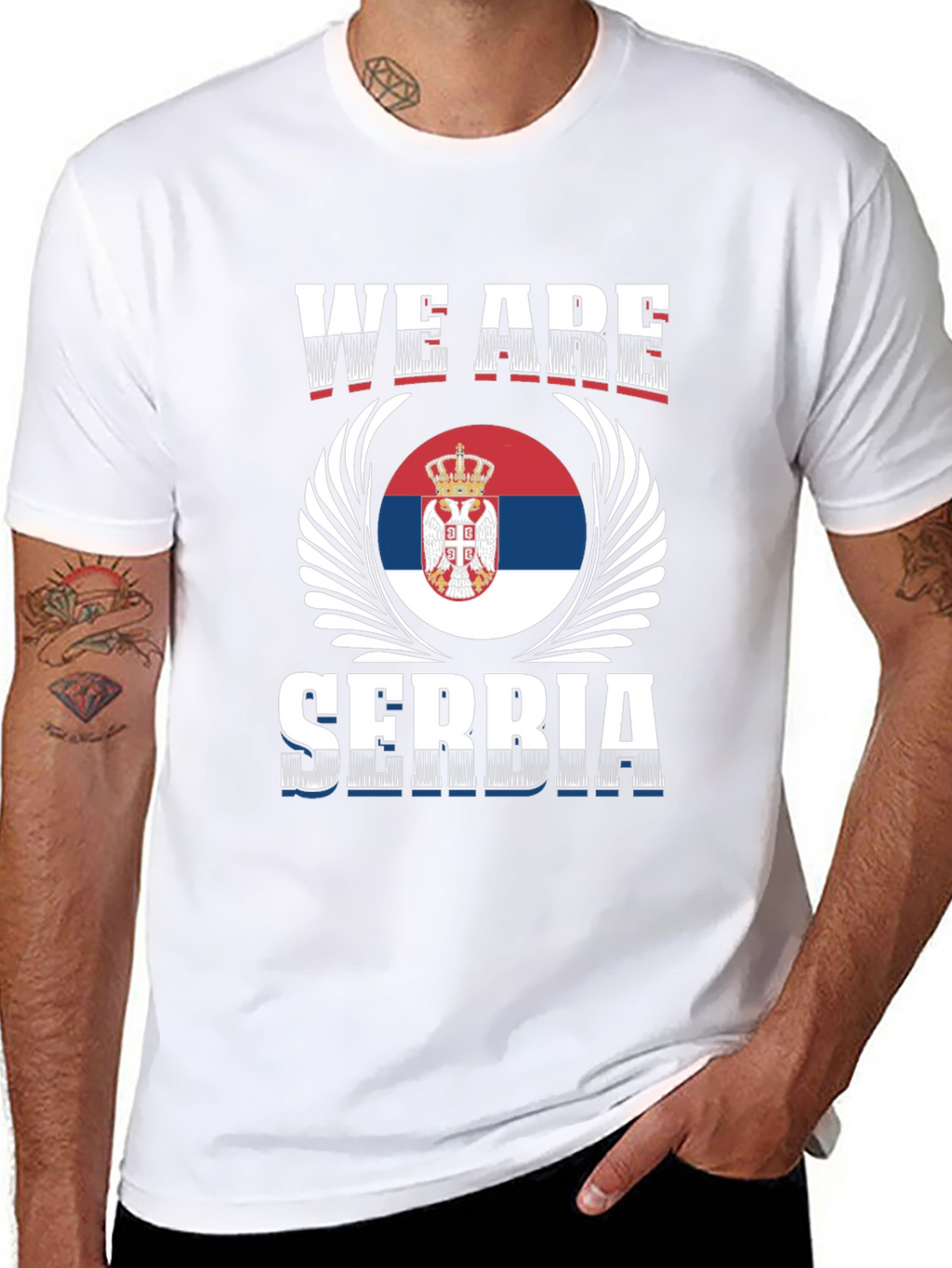 Serbia Pride T-Shirt - We Are Serbia Graphic Tee
