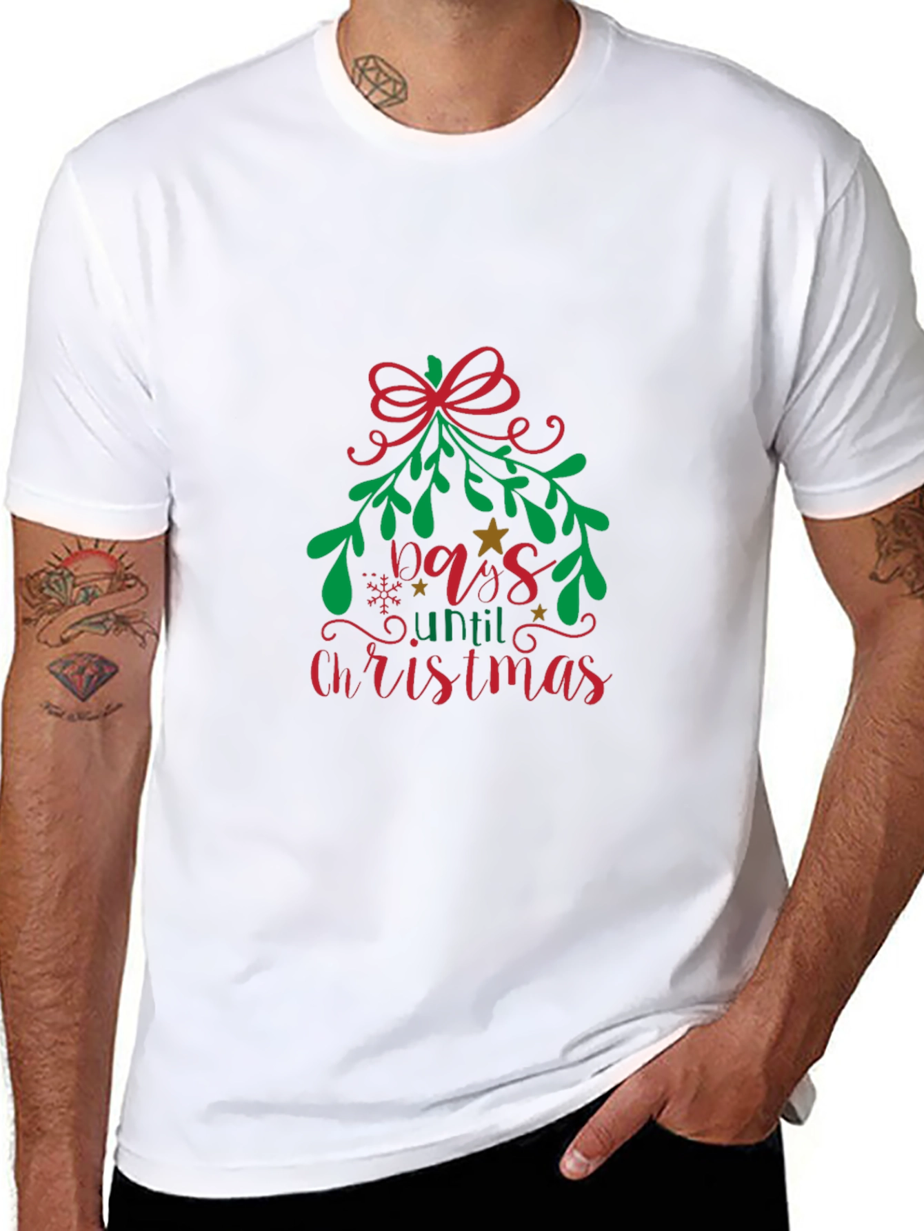 Pass Days Until Christmas T-Shirt Festive Holiday Apparel
