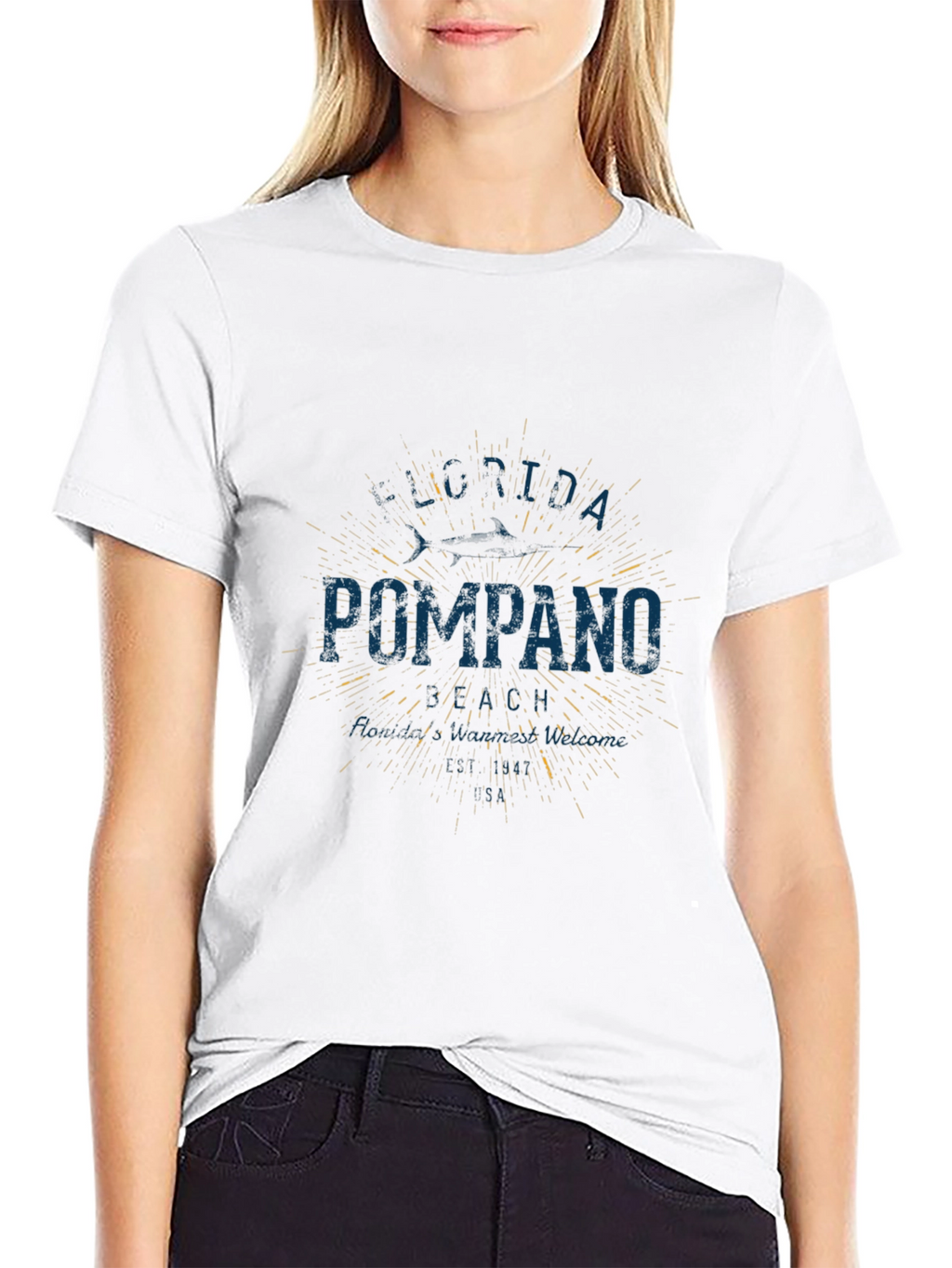 Pompano Beach Florida Graphic T-Shirt