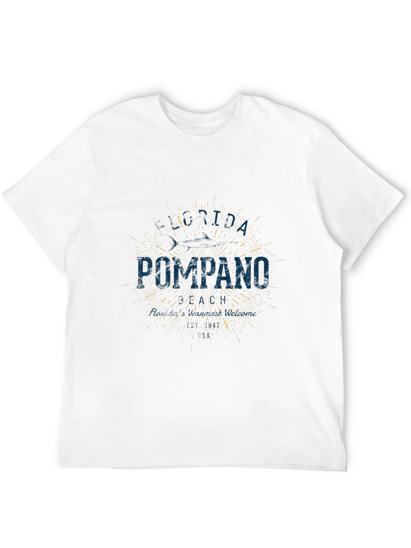 Pompano Beach Florida Graphic T-Shirt