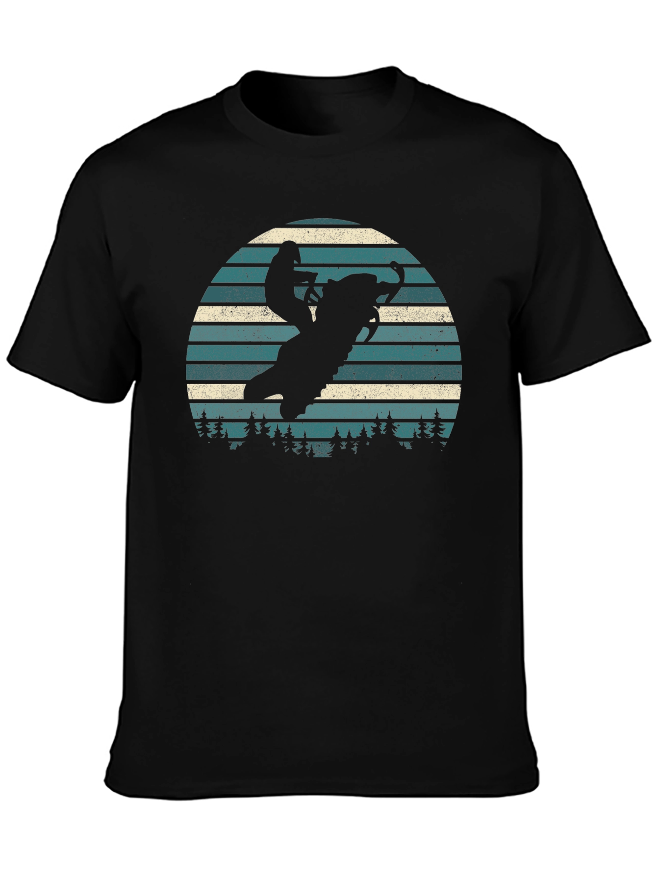 Snowmobile T-Shirt Retro Design