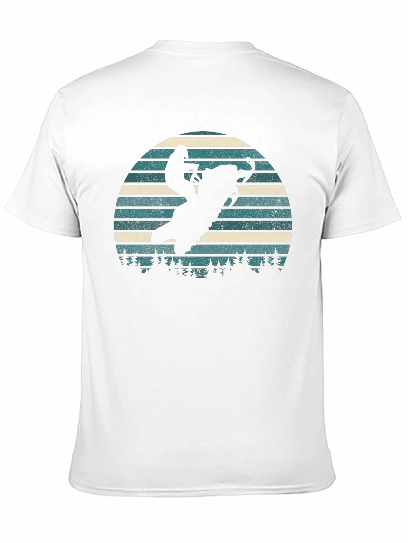 Snowmobile T-Shirt Retro Design