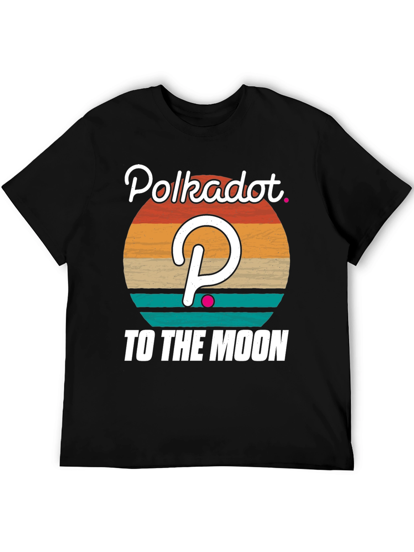 Polkadot Crypto Graphic T-Shirt - To The Moon!