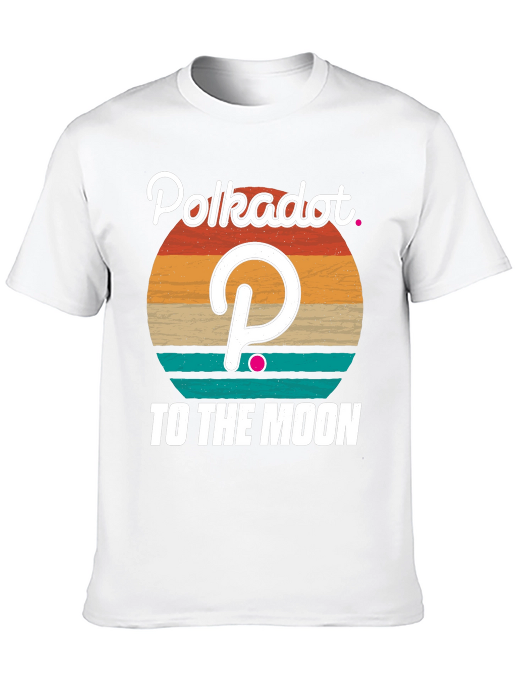 Polkadot Crypto Graphic T-Shirt - To The Moon!