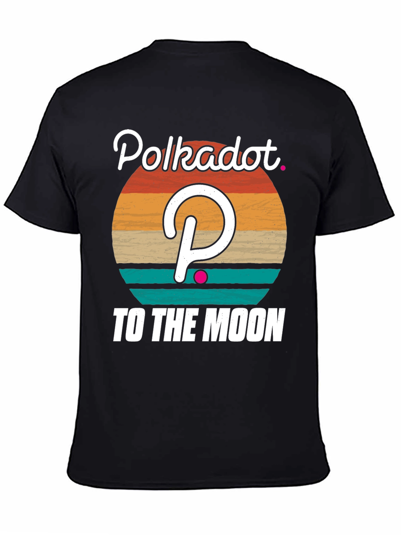 Polkadot Crypto Graphic T-Shirt - To The Moon!