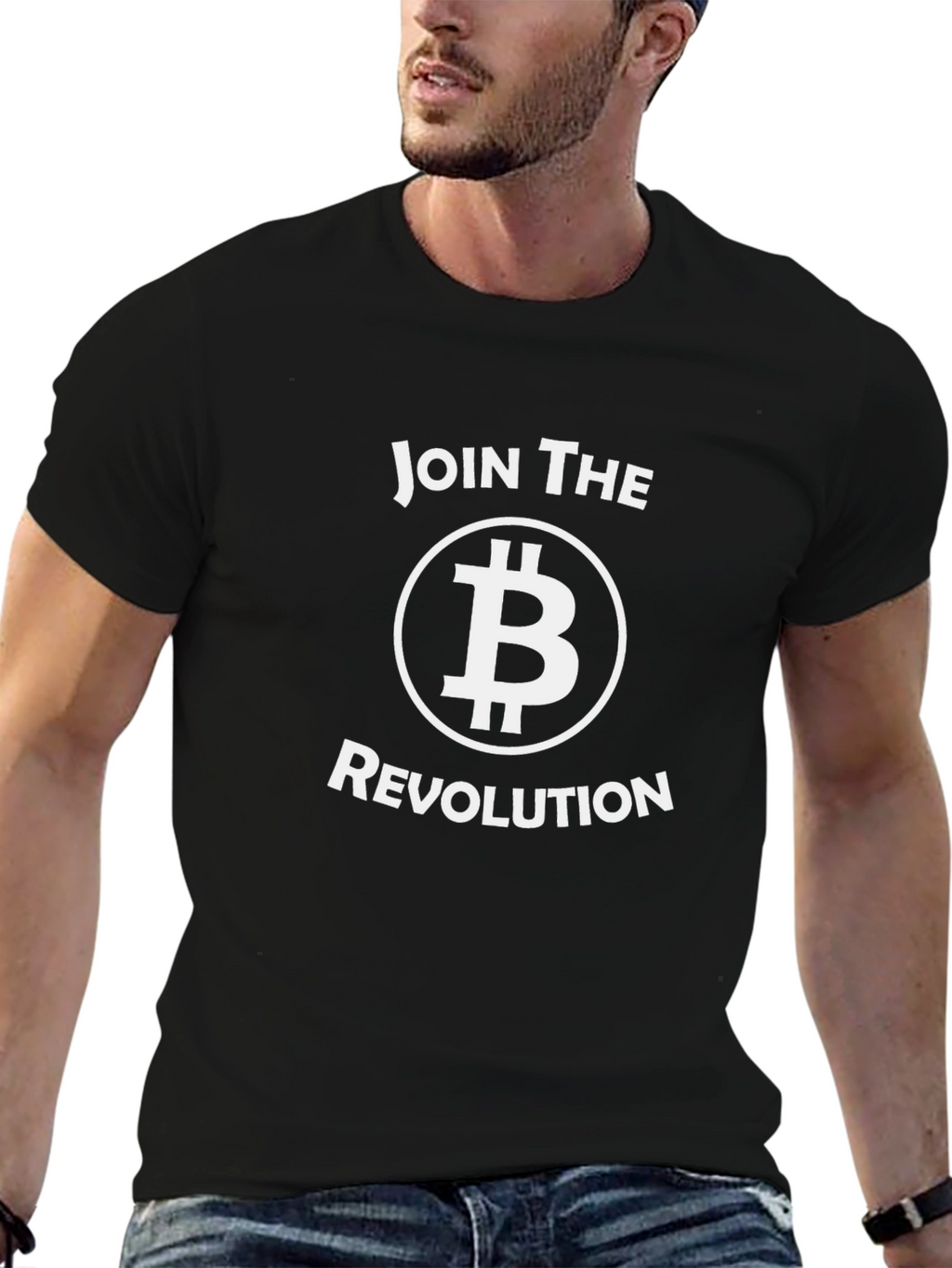Join the Revolution Bitcoin Graphic Tee